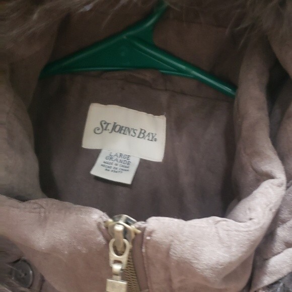 Women's St.John's bay winter coat / jacket size large - Picture 6 of 8